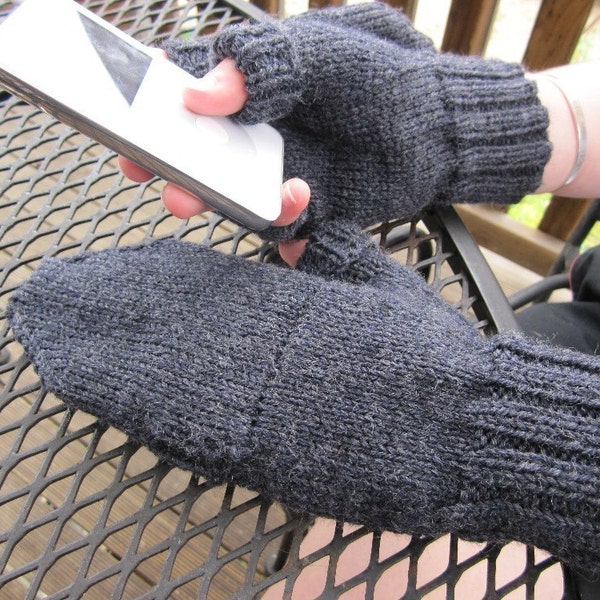 Convertible Flip Top Mitten Glittens Pattern PDF PATTERN ONLY