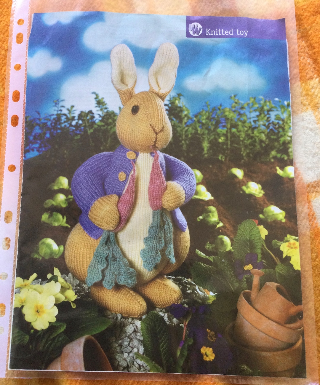 Alan Dart Peter Rabbit Knitting Pattern Etsy