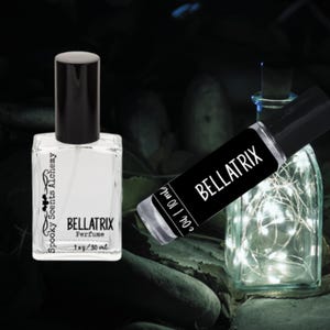 Bellatrix Roll On Perfume Oil -Halloween Goth Scents Perfume- Goth Fragrance -Cashmere + Cocoa Butter -Gothic Scents- Halloween Romantic