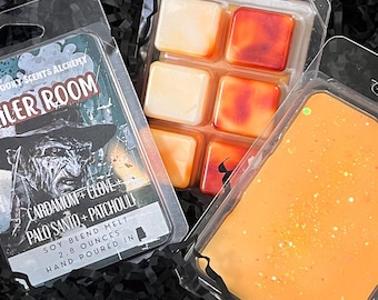 Boiler Room Halloween Wax Melt Collection-Spooky Wax Melts-Gothic Wax Melts -Spooky Gifts-Fall Autumn- Freddy Krueger Elm Street- Horror Wax