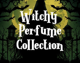 Modern Witch Perfume Oil Collection-Rollerball Perfume Oil-Spray Perfume-Wicca Roll On Perfume-Witchy Perfume Black Magick Dark Gothic Scent