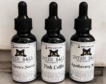 Gothic Scents Laundry Dryer Ball Fragrance Oil Highly Scented