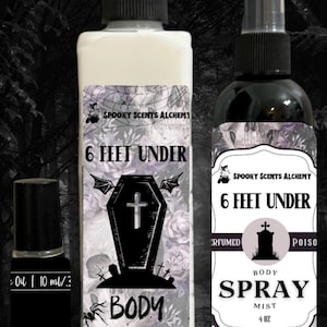 Masculine Unisex Pick Your Scent Goth Body Lotion-Witchy Skincare Horror Body Cream-Spooky Dry Skin Moisturizer- Gothic Halloween Fragrances