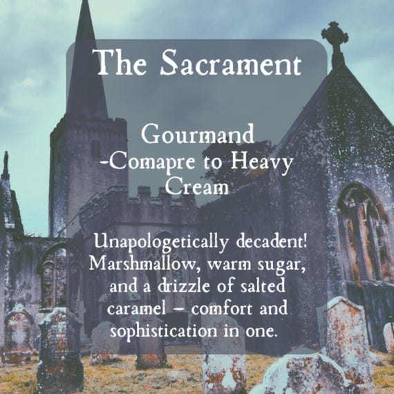The Sacrament Gothic Perfume Roll On Perfume Oil -Inspired by Heavy Cream Luxury Perfume Spray-Roller Ball Designer Perfume-Gourmand Perfume
