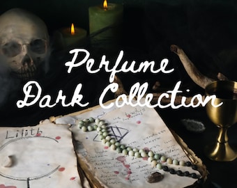 Dark Perfume Collection-Dark Goddess Gothic Perfume Oil-Spooky Perfume Spray- Halloween Perfume Rollerball-Witchy-Fantasy-Spooky Perfume