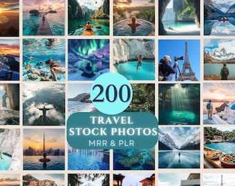 200枚の旅行美的ストック写真、顔のない旅行Instagramストック画像MRR PLRビーチ美的画像InstagramリールカバーInstagram