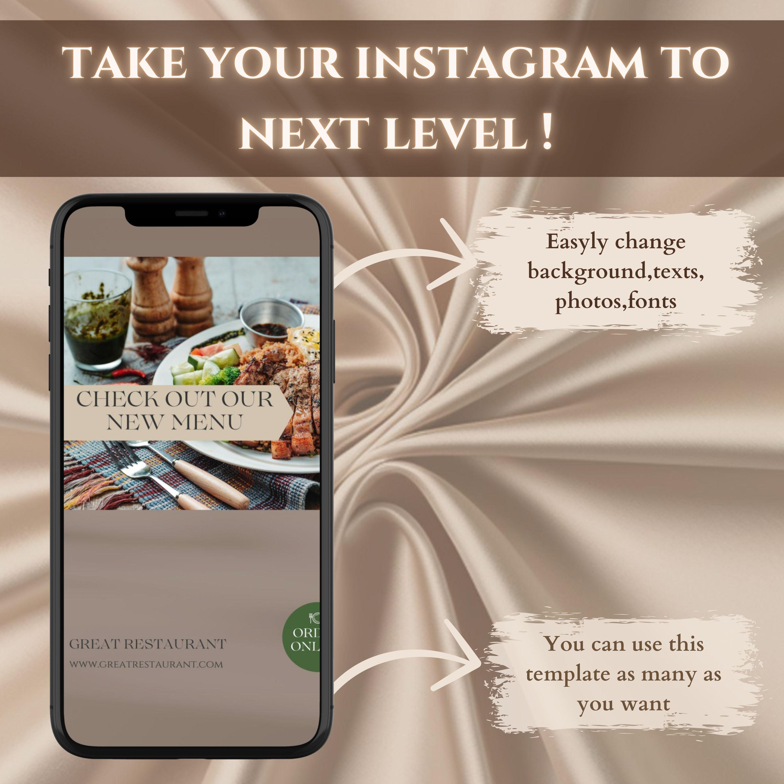 50 Food Instagram Template, Restaurant Instagram Post Template ...
