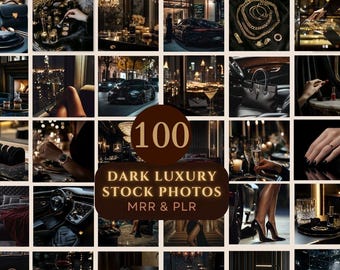 100 Dark Luxury Stock Photos Dark Luxury Stock Images Faceless Luxury Aesthetic Photo Faceless Photo Marketing MRR PLR Instagram Reel