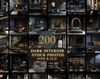 200 Donker Binnenland Stock Foto's Donker Binnenland Luxe Stock Afbeeldingen Anoniem Binnenland Ontwerper Instagram Photo Marketing MRR PLR Instagram