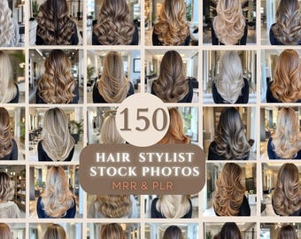 150 Hair Stylist Stock Photos, Hair Salon Stock Photos Hairstyle Images Hair Stock Images Beauty Instagram Posts Hair Website Images MRR PLR