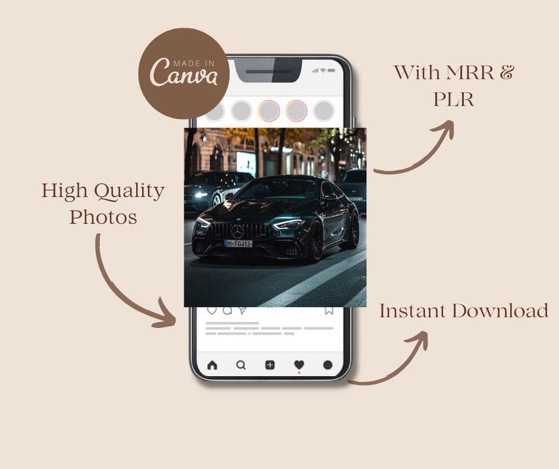 May include: A black luxury car parked on a city street at night. The car has a black exterior and a black interior. The car is parked in front of a building with a brick facade. The car is surrounded by streetlights and other cars.