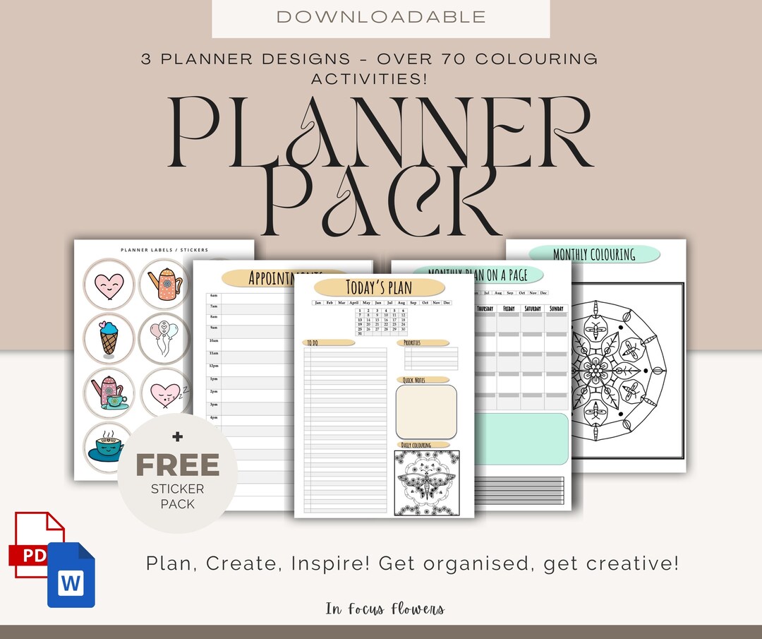 To Do List, Task Tracker, and Productivity Planner Daily, Weekly ...