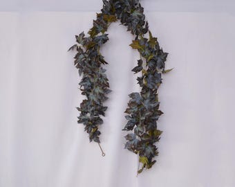 Artificial Maple Vine Vintage Fall Garland, Long Hanging Autumn Maple Leaf Vine, Rustic Fall Home Wedding Wall Decor, Floral Arrangement