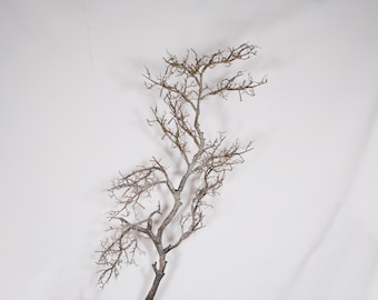 Artificial Dry Twig Branch, Faux Bare Dead Tree Branch, Artificial Dried Look Twig Spray, Rustic Vase Decor, Bohemian Home Styling