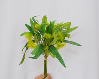 Artificial Eucalyptus Fruit Bunches, Bridal Bouquets, Fall Decor, Eucalyptus Decor, Green Plant Decor, Vase Fillers, Minimalist Greenery