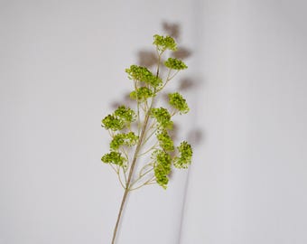Artificial Ammi Stems, Fake Queen Anne's Lace, Wedding Greenery, Vase Filler, Home Decor, Table Centerpieces, Bridal Bouquets, Event Decor