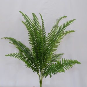 Künstliche Farnpflanze, Tropische Pflanze, Realistisches Grün, Blumendekor, Kunstfarnwedel, Innendekoration, Hochzeitsarrangement-Füller