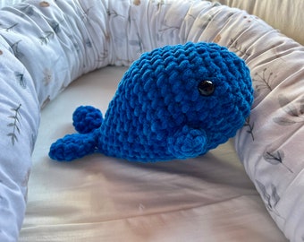 Peluche balena fatto a mano