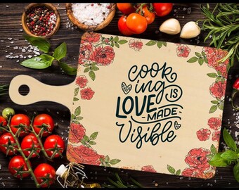 Custom Plywood Cutting Board – Personalized Kitchen Decor