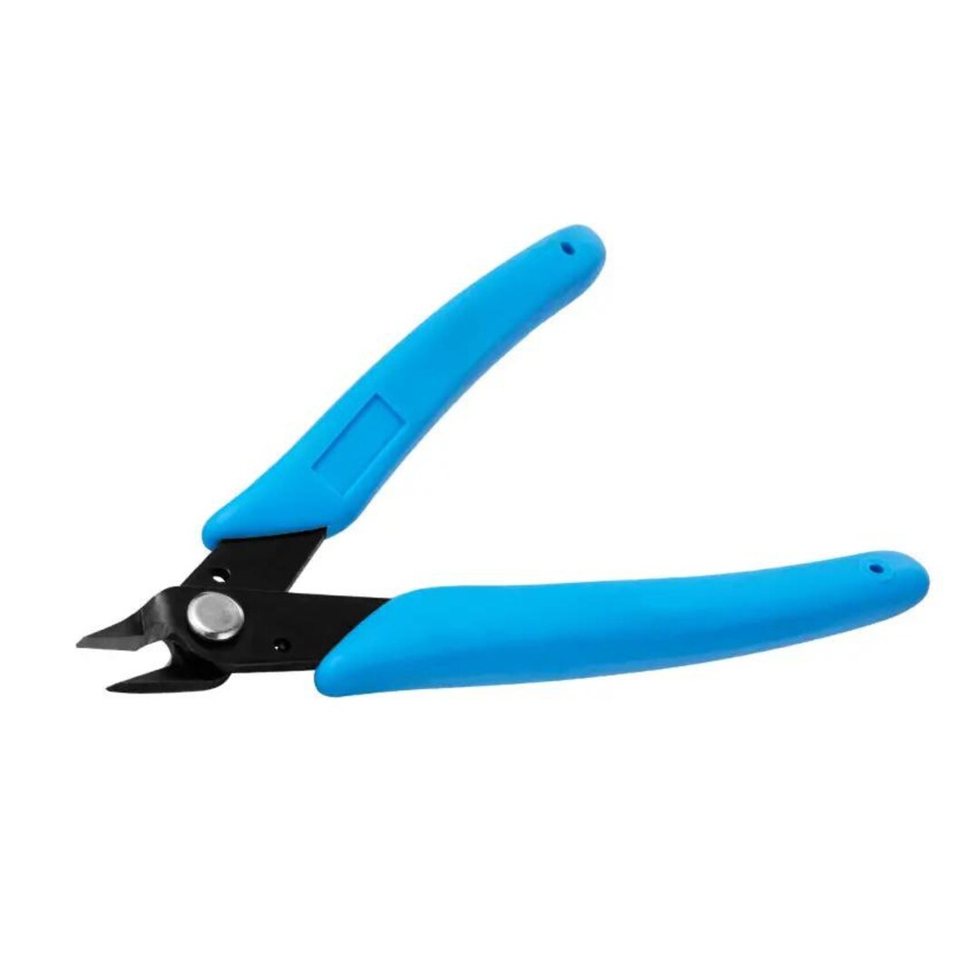 Wire Cutters for Jewelry, Micro Flush Cutters With Nonslip Grip