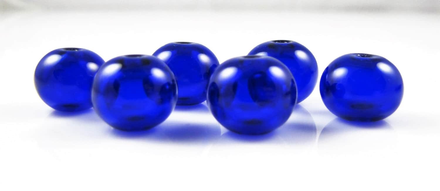 Cobalt Blue Glass Balls -  Canada