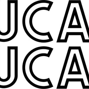Two Classic Ducati stickers decals outline for bikes fuel tanks motorcycle belly pan