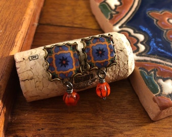 Cadeau leraar Spaans, cadeau leraar, cadeau Maestra, Latinx-oorbellen, kleurrijke oorbellen, kleine oorstekers, Mexicaanse sieraden, folkloristisch