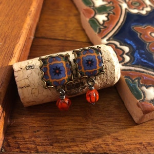 Spanish teacher gifts, teacher gift, Maestra gift, Latinx earrings, Colorful post earrings, small stud earrings, Mexican jewelry, Folklorico