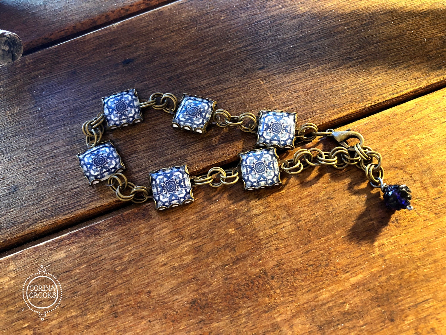 Spanish jewelry Chain and Link Bracelet Spanish gifts charm Etsy