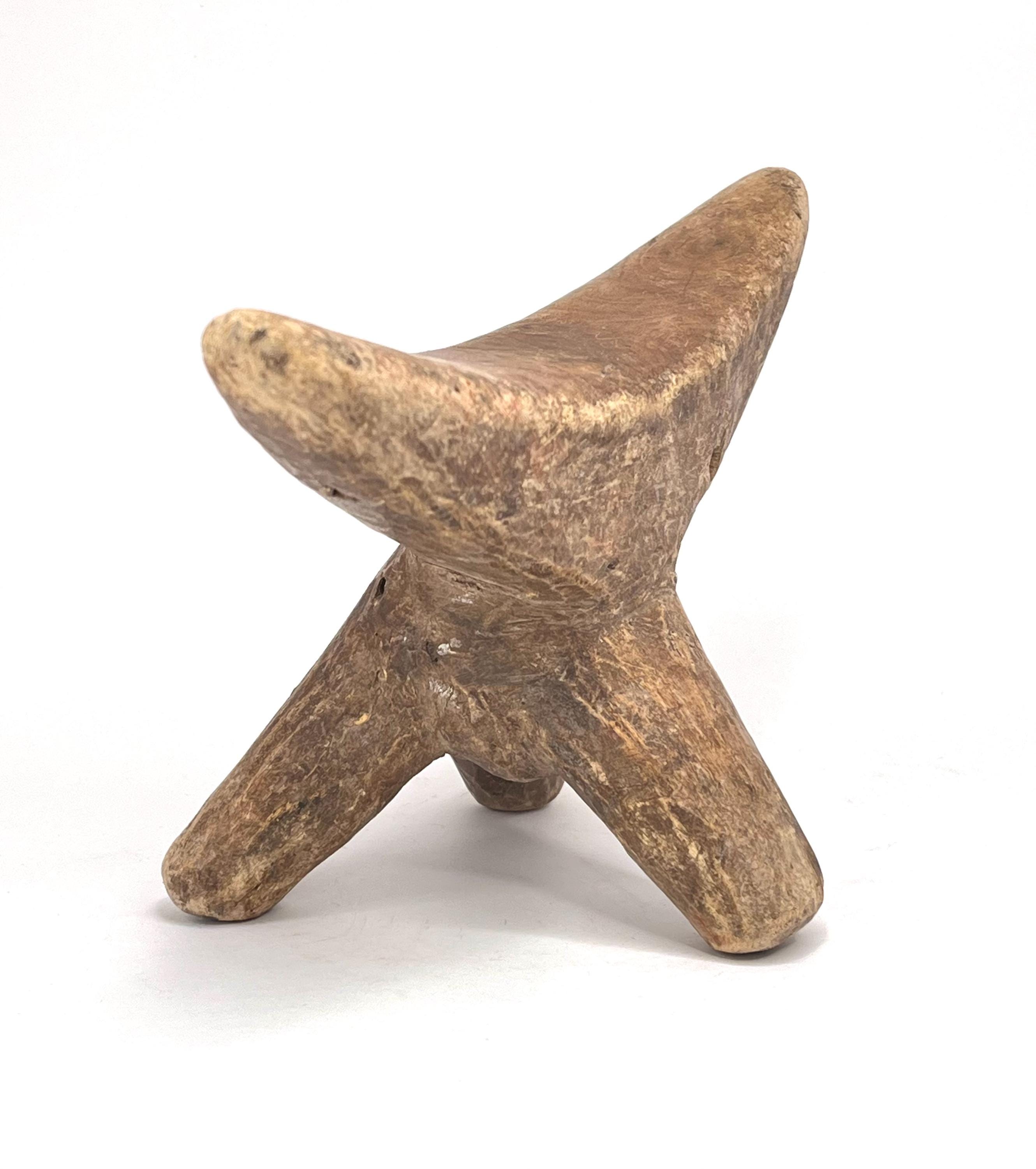 Thoch Antique Dinka Thoch Headrest Stool: Zoomorphic Carved Wood - Etsy