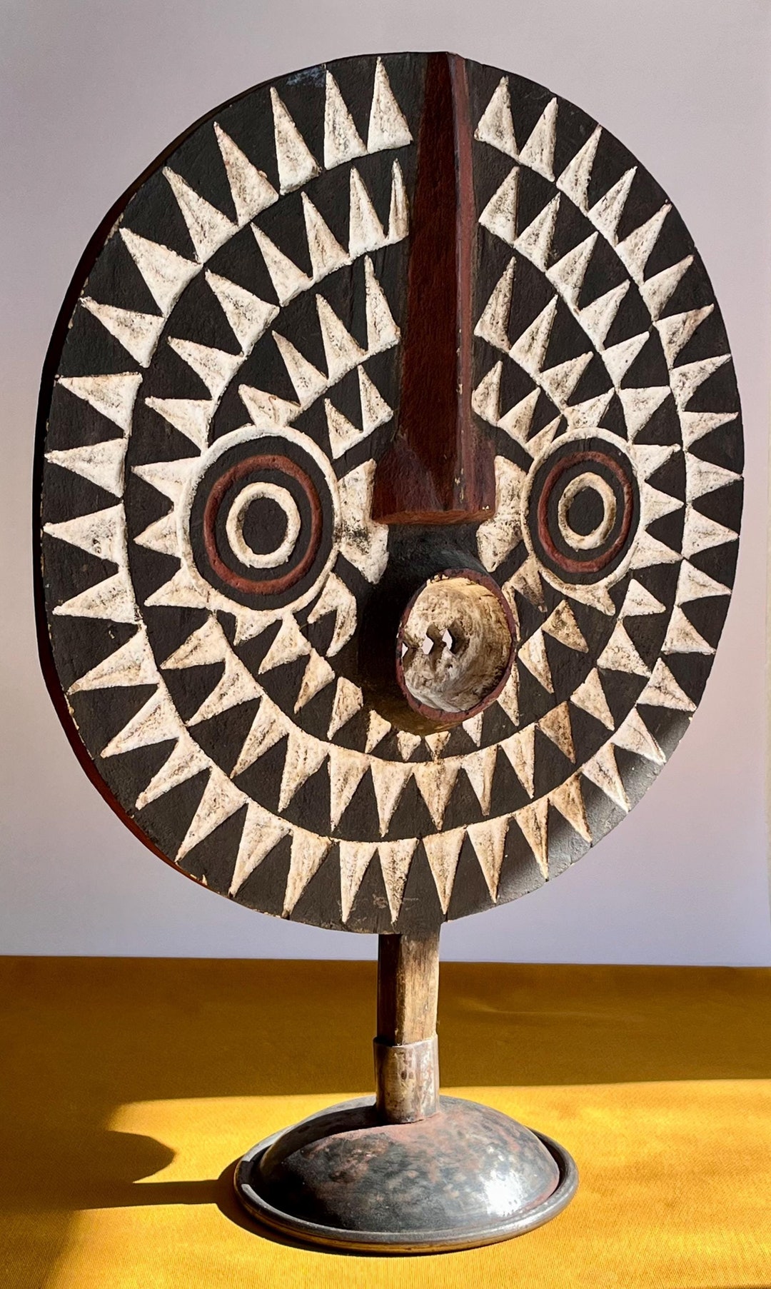 サンマスク。ソレイ 。ブワ族。ブルキナファソ。ボボ。ブラックボルタ