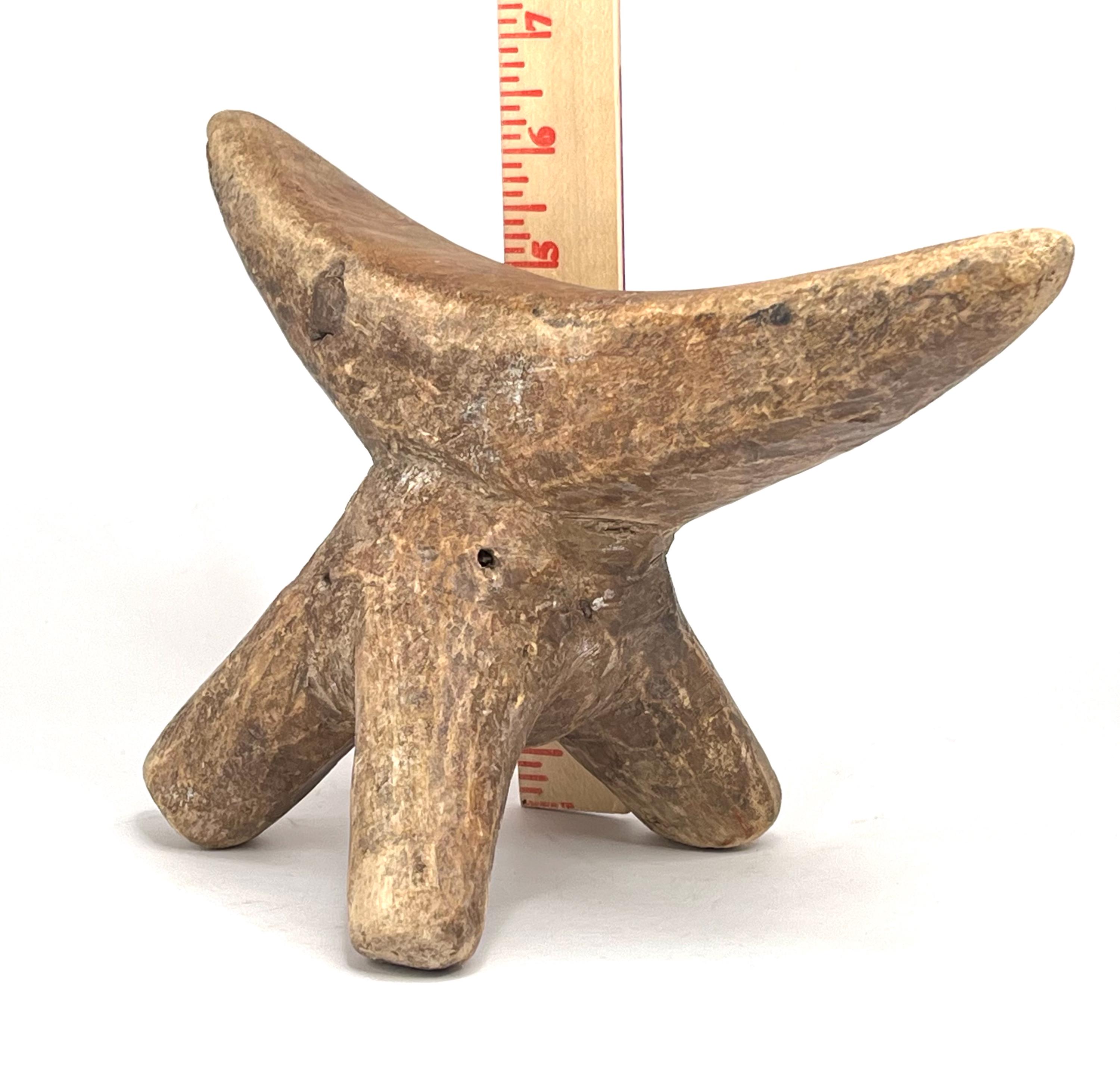 Thoch Antique Dinka Thoch Headrest Stool: Zoomorphic Carved Wood - Etsy
