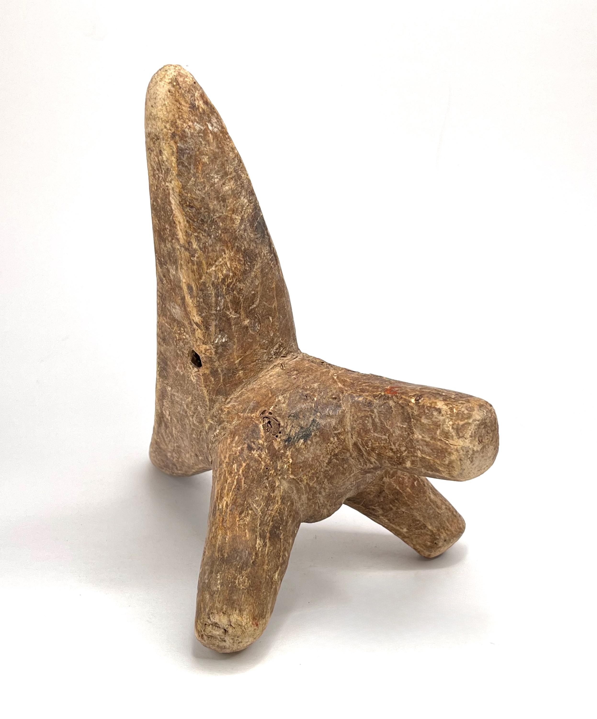 Thoch Antique Dinka Thoch Headrest Stool: Zoomorphic Carved Wood - Etsy