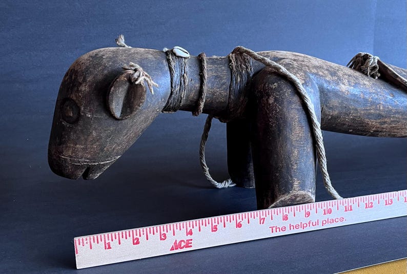 Thoch Antique Dinka Thoch Headrest Stool: Zoomorphic African Art, Sudan - Etsy