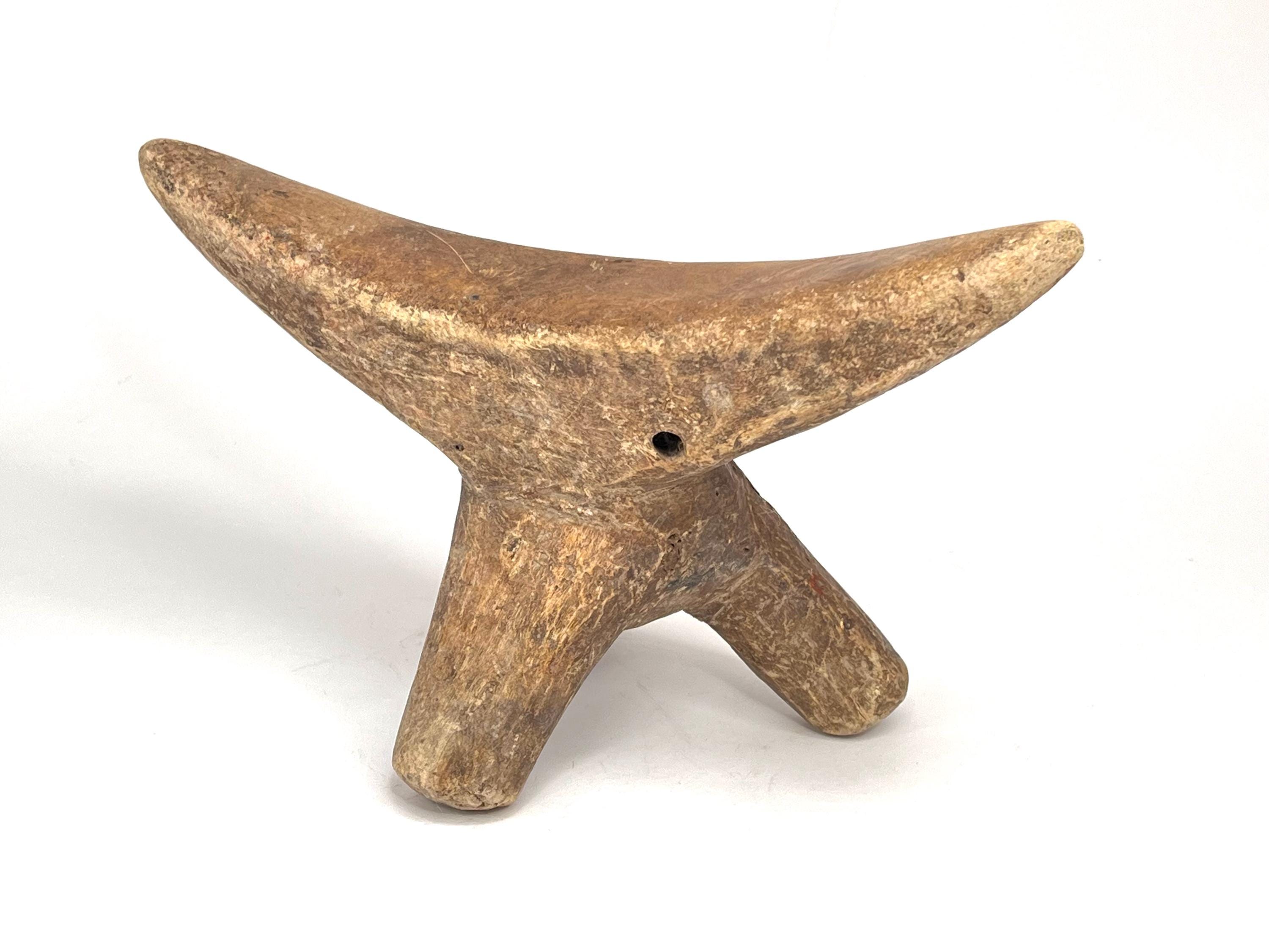 Thoch Antique Dinka Thoch Headrest Stool: Zoomorphic Carved Wood - Etsy