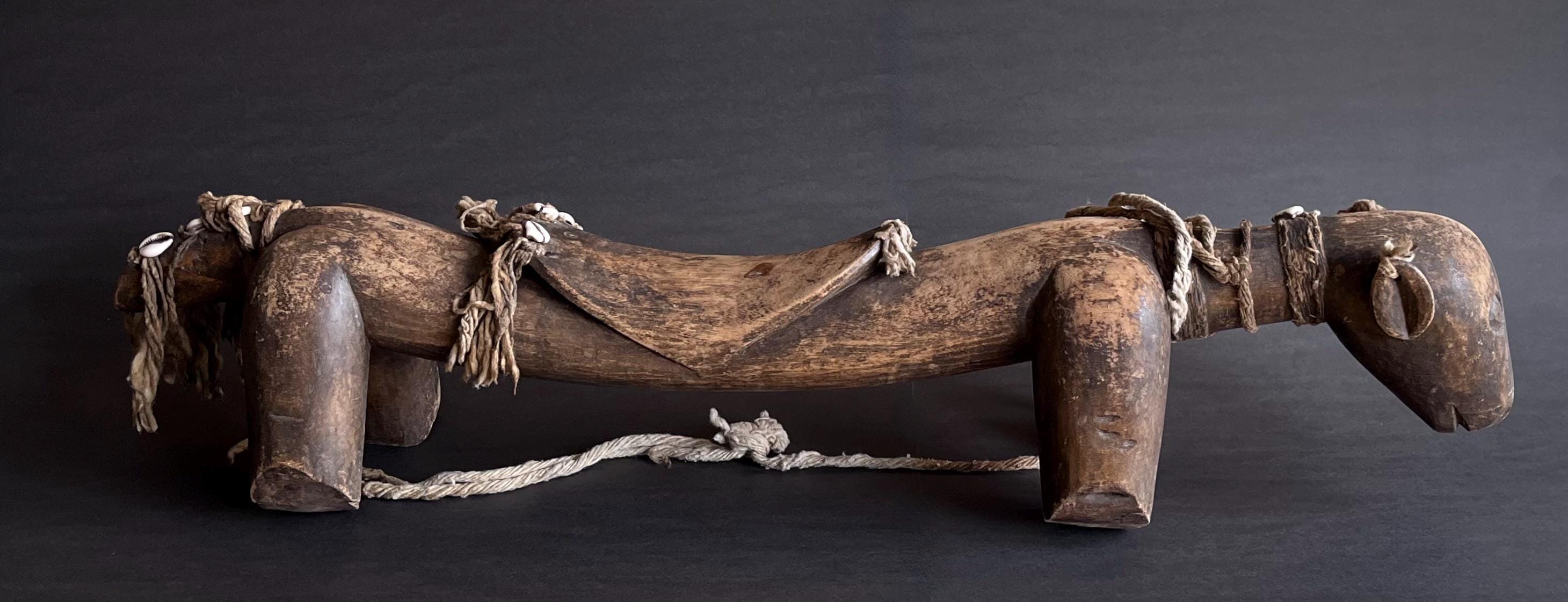 Thoch Antique Dinka Thoch Headrest Stool: Zoomorphic African Art, Sudan - Etsy