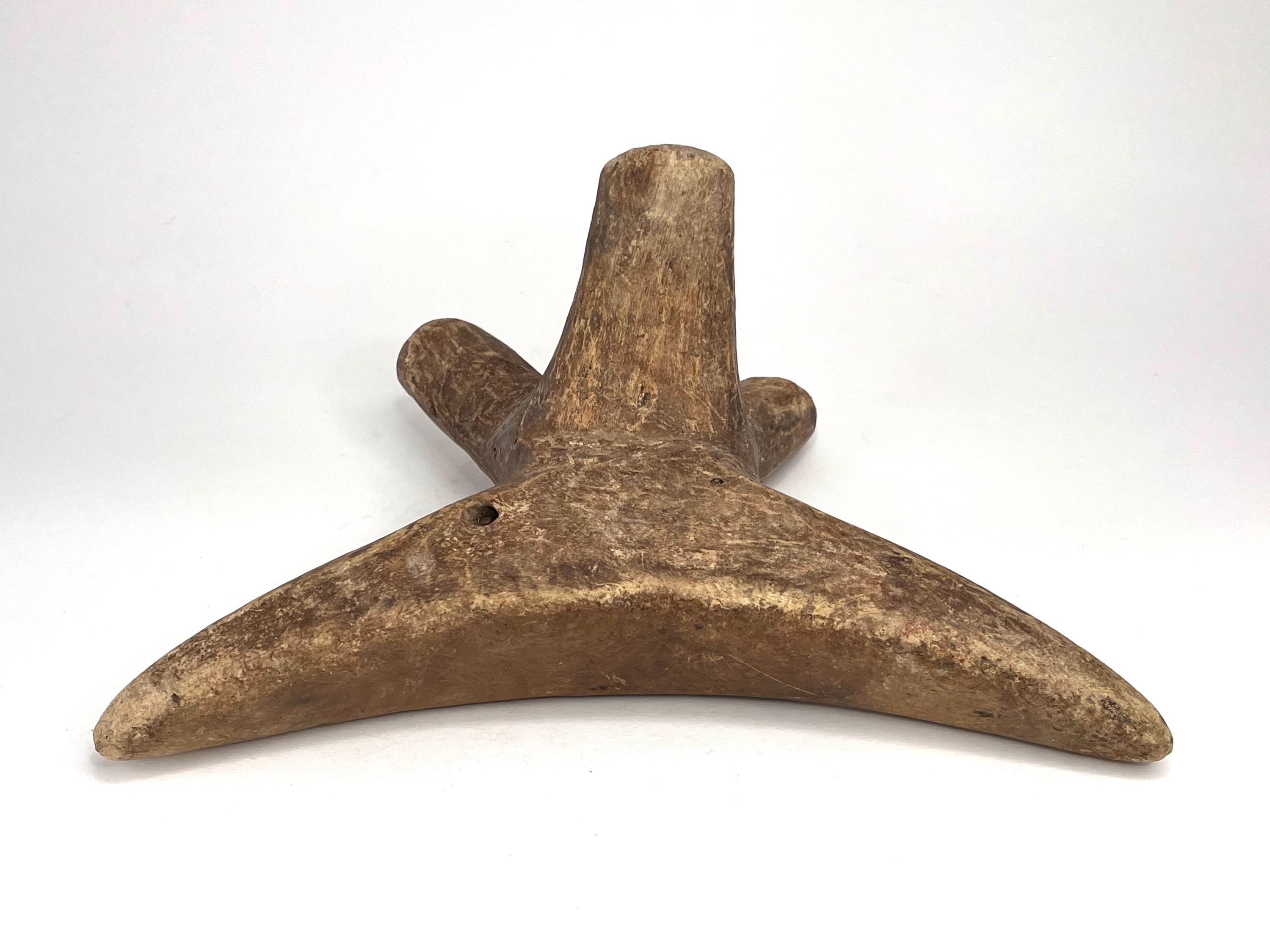 Thoch Antique Dinka Thoch Headrest Stool: Zoomorphic Carved Wood - Etsy