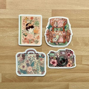 Bellissimi accessori da viaggio: set di adesivi ispirati a Ghibli