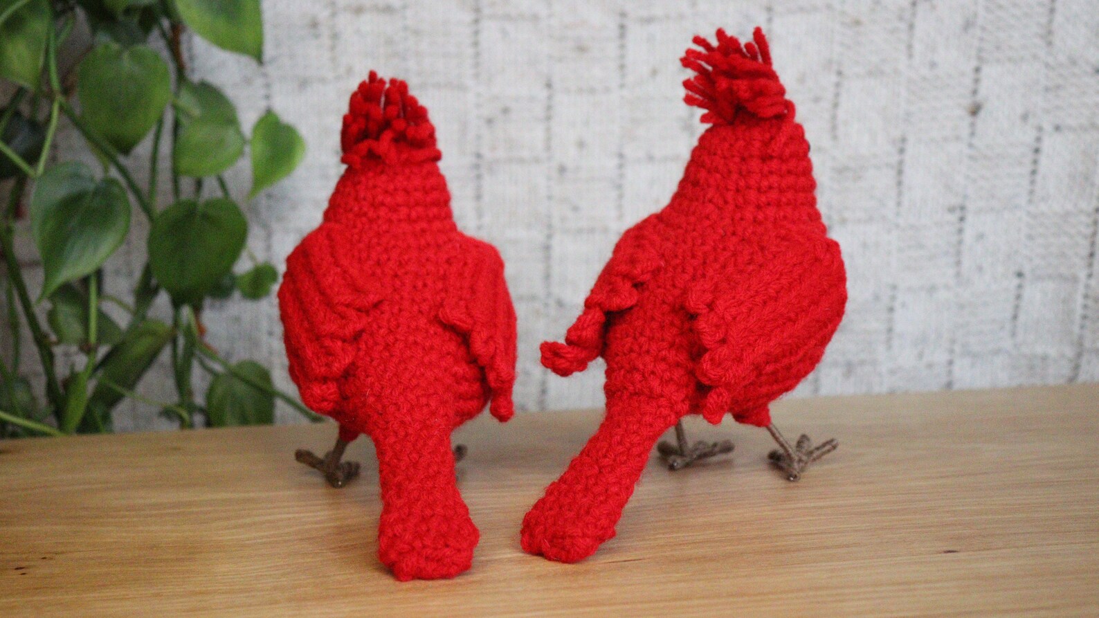 Cardinal Crochet Amigurumi Pattern PDF Realistic Cardinal - Etsy