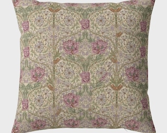 Handmade Reversible Cushion Cover: Laura Ashley Honeysuckle Trail