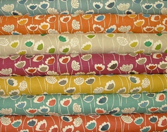 Round Scandi Tablecloth  , Flowers Tulip Tablecloth , Floral Tablecloth , Round Tablecloth , Oval Tablecloth
