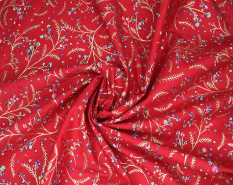 Christmas Berries Tablecloth Red , Christmas Berry Festive Tablecloth