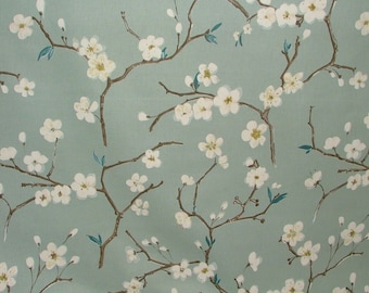 Nappe de fleurs de cerisier du Japon, nappe florale, nappe florale, ronde, carrée, nappe rectangulaire, nappe britannique
