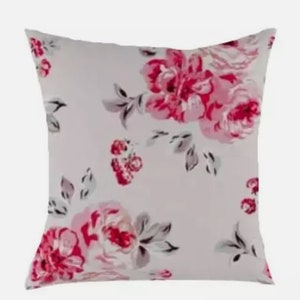 Cath Kidston Brampton Bunch Raspberry Cushion Cover , Vintage Rose Pillow cover , Throw Pillow , Scatter Cushions , Cushion Cover UK
