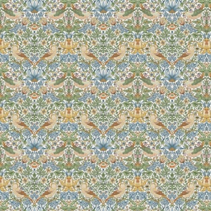 William Morris Cushion Cover Strawberry Thief Sky Blue  , William Morris Pillow cover , Throw Pillow , Scatter Cushions , Cushion Cover UK