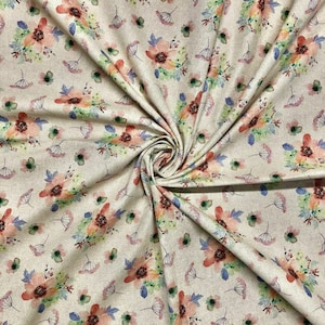 Botanical Flowers Spring Tablecloth  , Mother&#39;s Day Gift ,  Round Tablecloth , Oval Tablecloth , Rectangle Square  Tablecloth UK