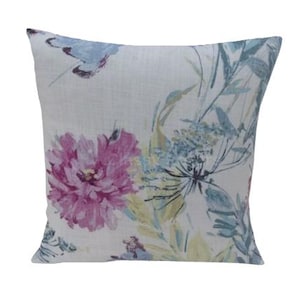 Laura Ashley Cosmos Multi Cushion Cover , Flowers Cushion Cover , Throw Pillow , Scatter Cushions , Cushion Cover UK