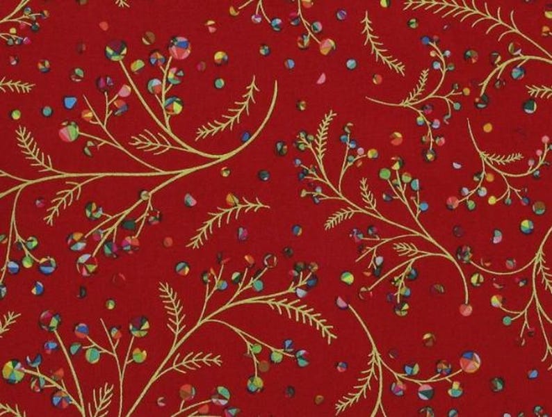 Christmas Berries Tablecloth Red , Christmas Berry Festive Tablecloth