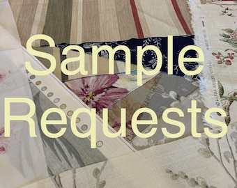 Fabric Sample Swatch Request