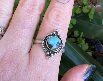 Vintage Turquoise Sterling Silver ring